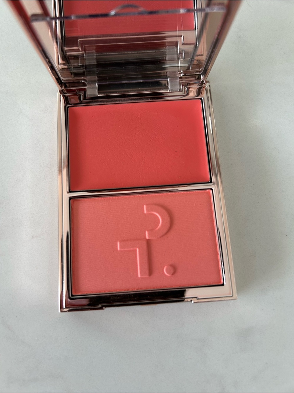 Patrick Ta Dual Blush Compact - Coral & Peach